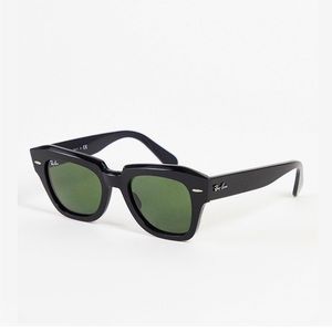 Ray-ban square state street sunglasses black